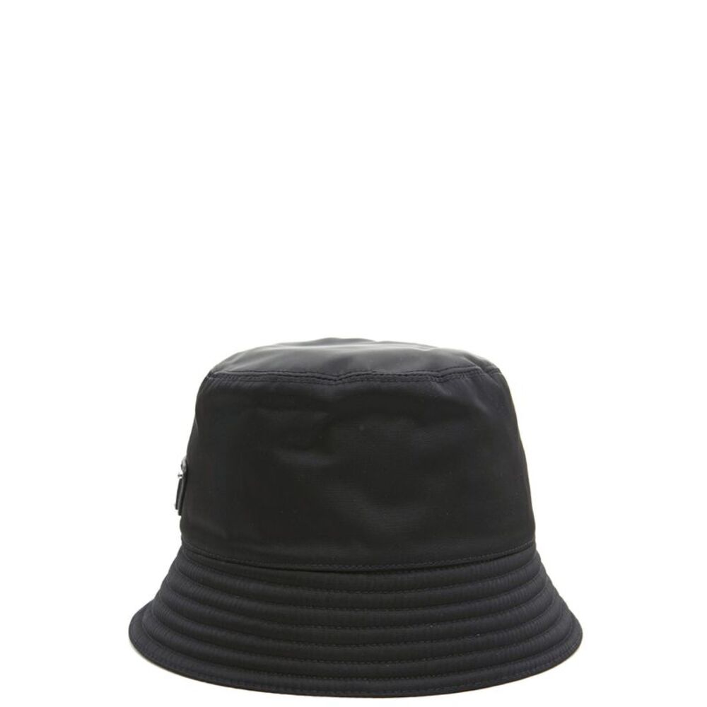 Prada Black Nylon Bucket Women's Hat